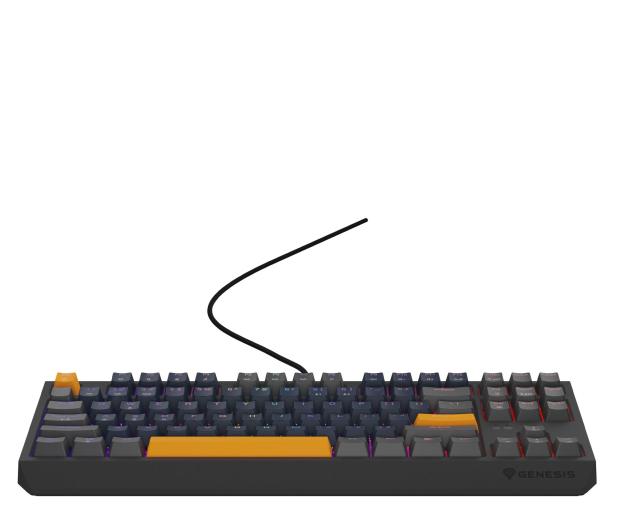 Genesis THOR 230 TKL NAVAL BLUE POSITIVE US RGB MECHANICZNA OUTEMU NKG-2163 - 1351041 - zdjęcie 2